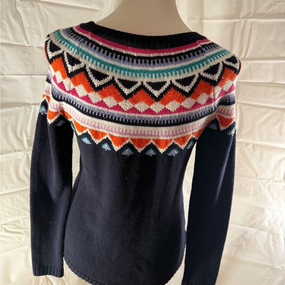 Talbots Colorful Patterned Women's Sweater - Picture 5 of 5
